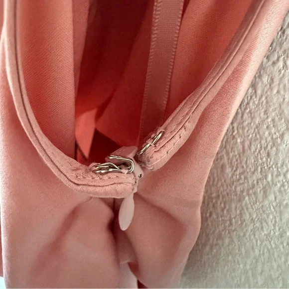 STAUD Phare Silk Dress in Rose Size: 12, NWT - Picture 9 of 16